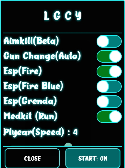LGCY Injector FF APK (Darksmen FF Mod OB49) New for Android 2