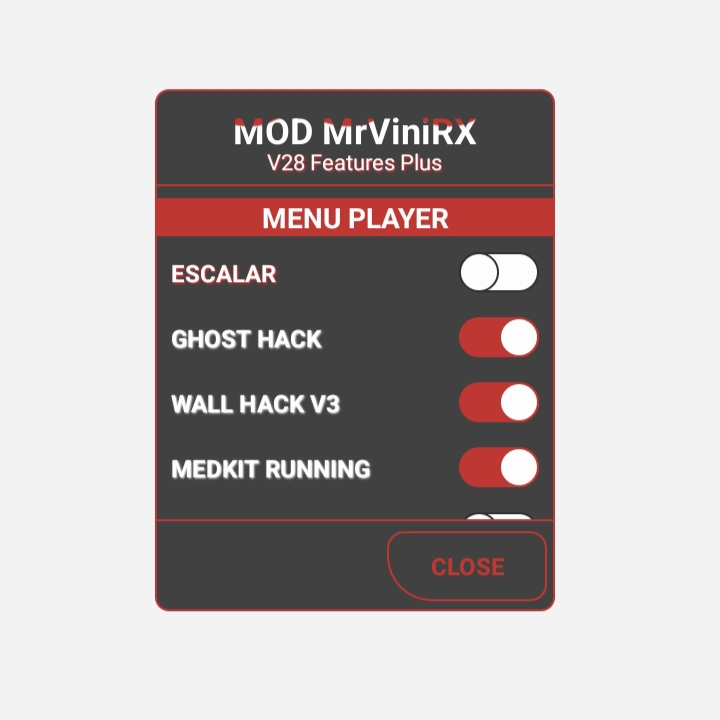 MrViniRX Mod Menu APK FF Download Latest V67 for Android