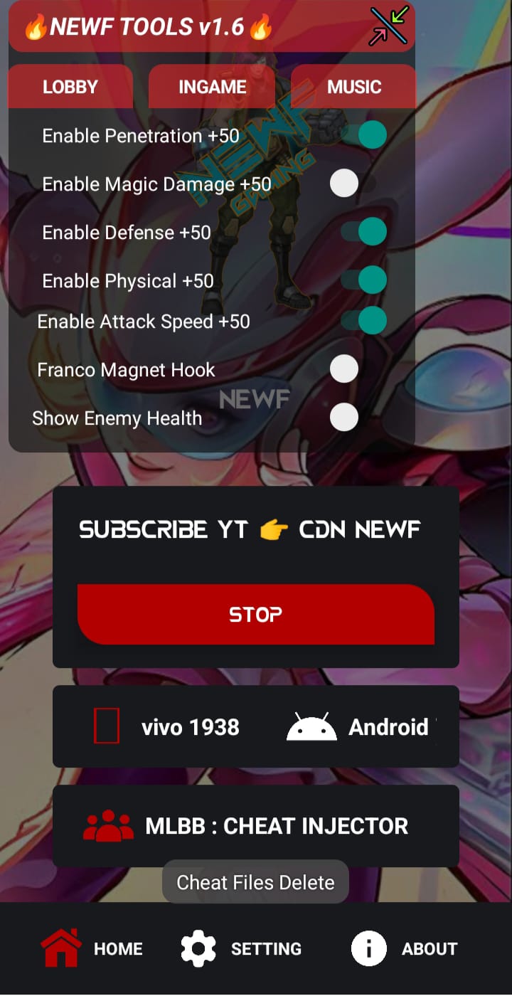 NewF Modz ML V9 APK (VIP Booster) Download Free & Use 1