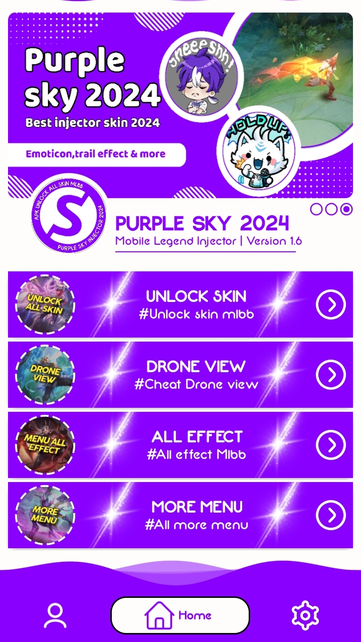 Purple Sky Injector 2025 APK v1.6 Download New Version for Free 1