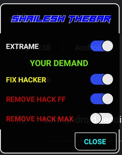 Shailesh Thebar Injector APK (Free Fire Mod 2025) Auto Headshot 2