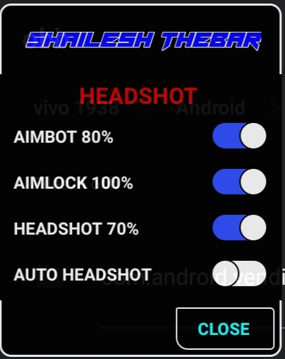 Shailesh Thebar Injector APK (Free Fire Mod 2025) Auto Headshot 1
