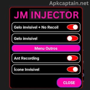 JM Injector FF APK or JM Team Injector new update version download for Androids.