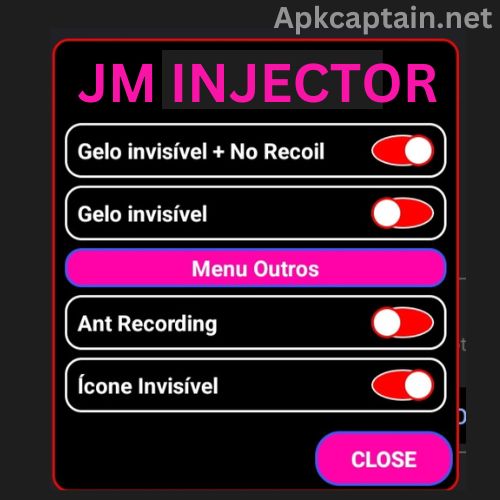 JM Team Injector v17 APK (Download FF Regedit) for Android