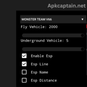 Monster Team FF APK new upadated version for Free Fire India Mod Menu Download for Android.