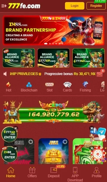 777Fe Game Home Page